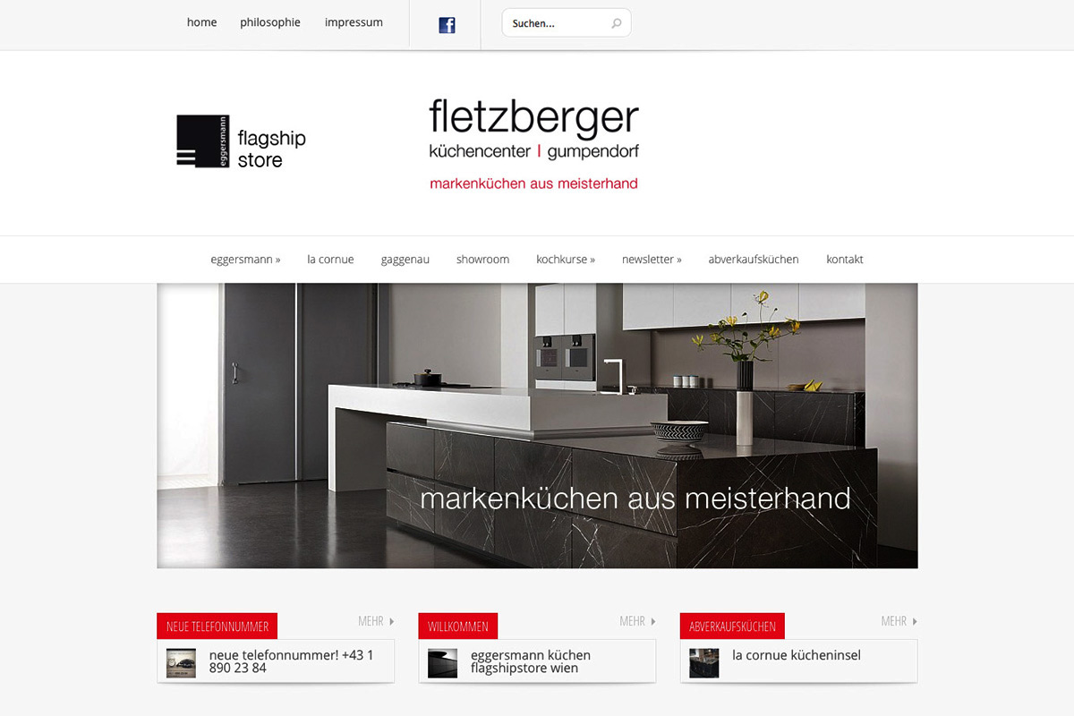 Fletzberger – Küchencenter Gumpendorf